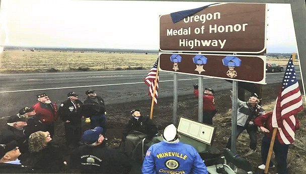 Bend veterans activist Dick Tobiason led successful years-long effort to designate Oregon highways to honor medal of honor recipients and to extend that Hwy. 20 designation coast to coast