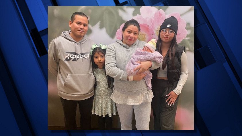 Cuellar Perez family welcomed leap day baby Melany