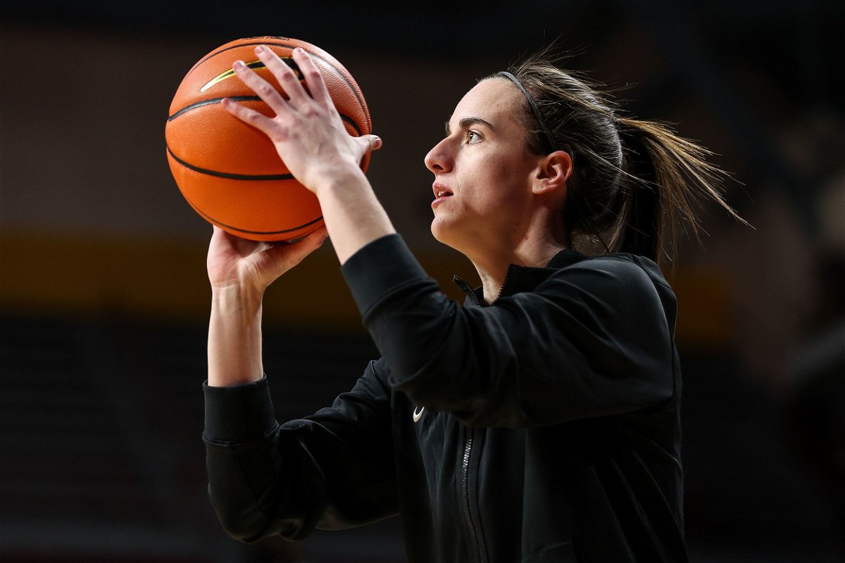 <i>Matt Krohn/USA Today Sports via CNN Newsource</i><br/>Caitlin Clark is poised to break the NCAA’s all-time scoring record in college basketball.