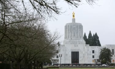 The Oregon State Capitol in Salem