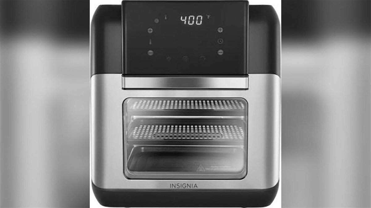 <i>US Consumer Product Safety Commission via CNN Newsource</i><br/>The Insignia 10-qt. Digital Air Fryer Oven model NS-AF10DSS2 (stainless steel) is part of a Best Buy recall.