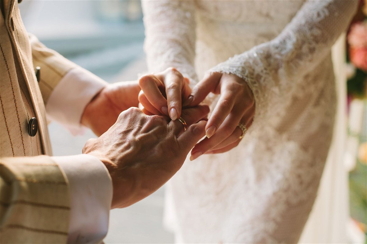<i>Anna Blazhuk/Moment RF/Getty Images via CNN Newsource</i><br/>Marriage rates were up in 2022