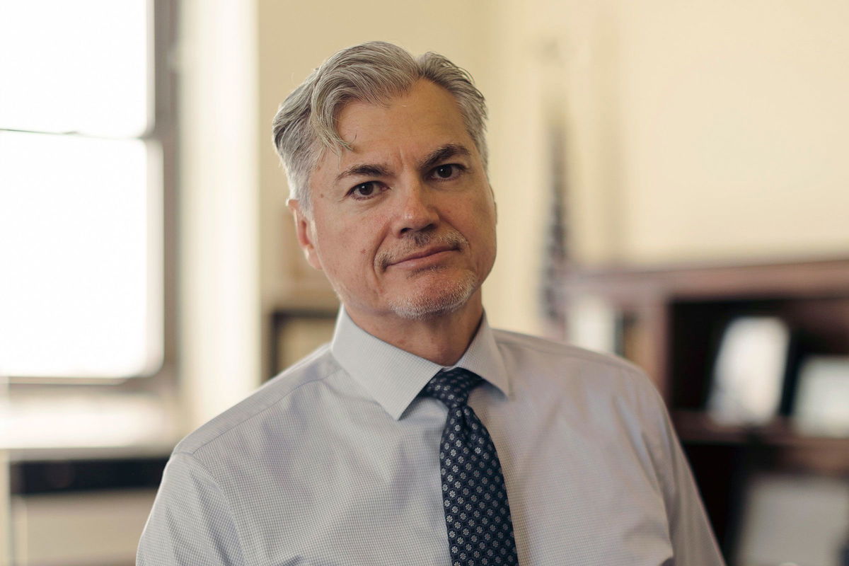 <i>Ahmed Gaber/The New York Times/Redux via CNN Newsource</i><br/>Judge Juan Merchan at his office in New York County Criminal Court in October 2022. The judge overseeing Donald Trump’s criminal hush money trial in Manhattan has agreed to delay the start of the trial