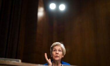 Sen. Elizabeth Warren speaks during a hearing on January 11 in Washington