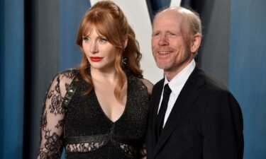 Bryce Dallas Howard and Ron Howard in 2020.