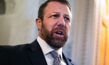 Sen. Markwayne Mullin at the US Capitol on January 9.