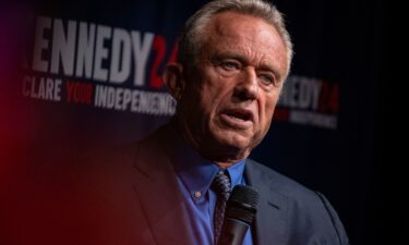 The Democratic National Committee has accused pro-RFK Jr. super PAC of additional campaign finance violations on Monday. Kennedy here speaks during a campaign event in Miami in 2023.