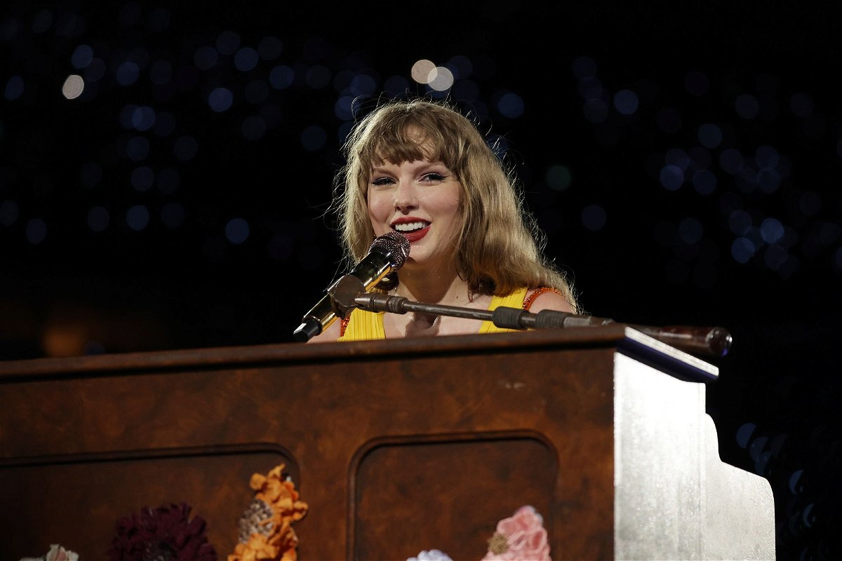 <i>Ashok Kumar/TAS24/Getty Images for TAS Rights Management via CNN Newsource</i><br/>Taylor Swift is performing on March 2 in Singapore.