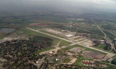 Offutt Air Force Base is pictured near Omaha