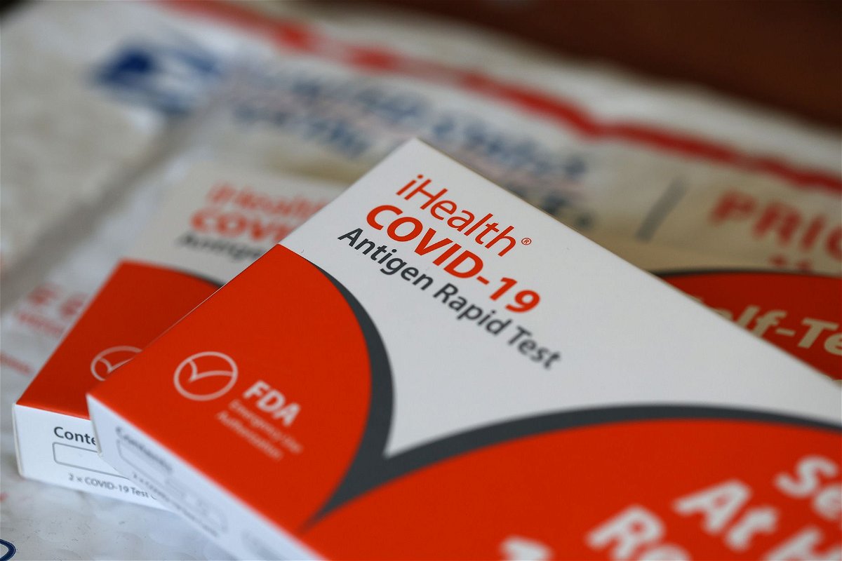 <i>Justin Sullivan/Getty Images via CNN Newsource</i><br/>US resident households can order at least four free Covid-19 tests through March 8.