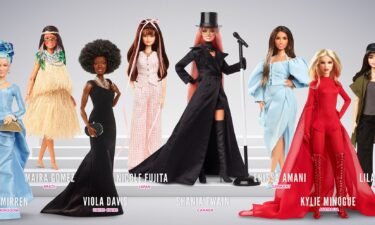 The new dolls were created to mark International Women's Day.