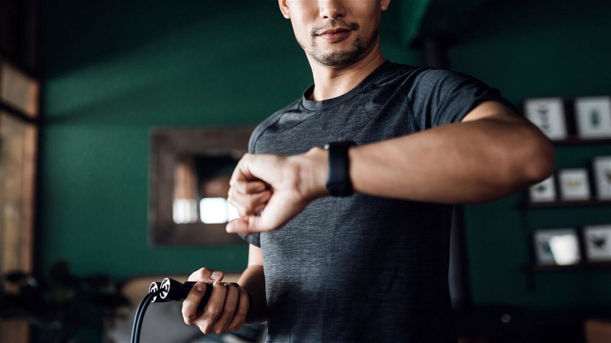 <i>AsiaVision/E+/Getty Images via CNN Newsource</i><br/>Monitoring your exercise activity with a wearable device or a fitness journal can help you recognize markers of your progress.