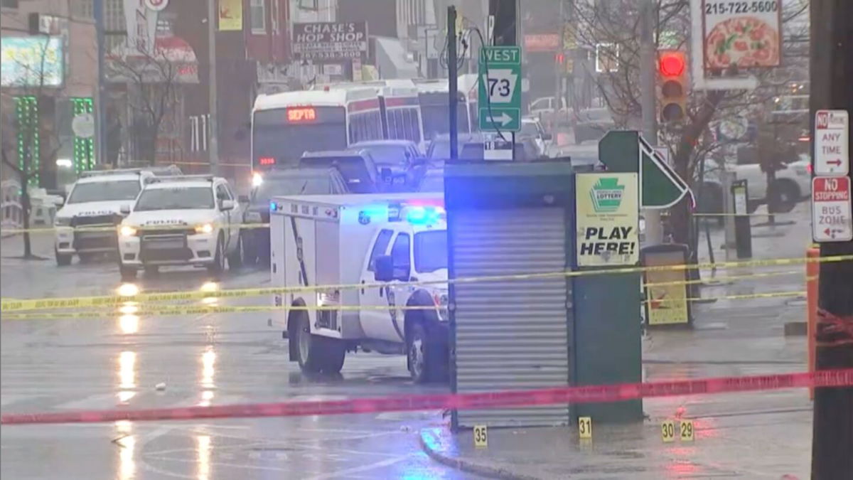 <i>WPVI via CNN Newsource</i><br/>At least eight high school students ranging in age from 15 to 17 were shot March 6 at a transit bus stop in Northeast Philadelphia