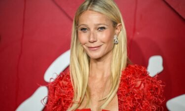 Gwyneth Paltrow spoke about her stepkids at the Visionary Women’s International Women’s Day Summit. Paltrow is seen here at the 2023 Fashion Awards in London in 2023.