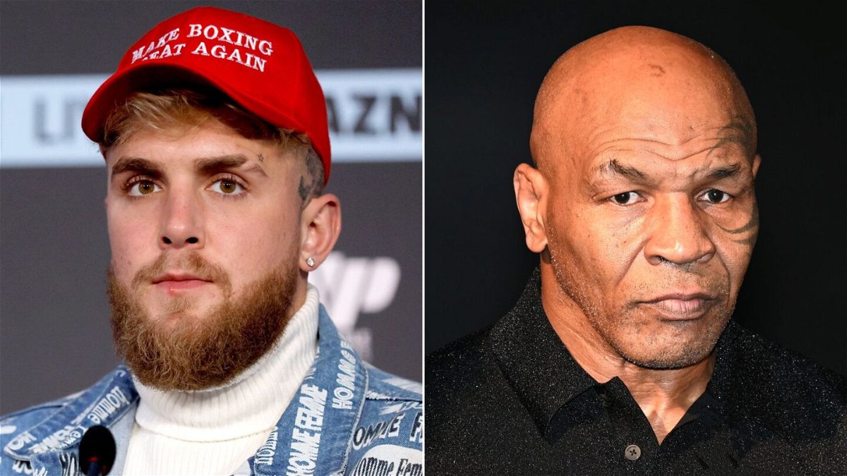 <i>Reuters/Shutterstock via CNN Newsource</i><br/>Jake Paul and Mike Tyson are set to meet in the boxing ring for an exhibition fight in July at the Dallas Cowboys' AT&T Stadium.