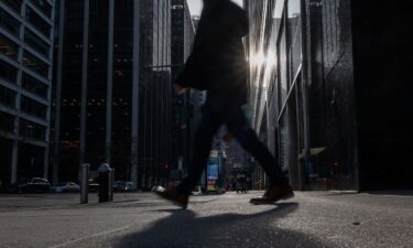 The sun beats down on New York City streets on a warm day. Scientists say retroreflective material could help keep urban areas significantly cooler in the summer.