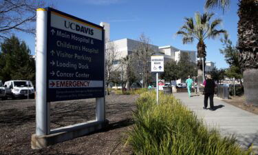 A view of UC Davis Medical Center in Sacramento