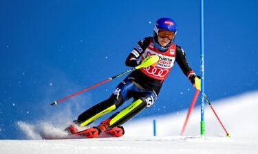 Shiffrin returned to the sport after six weeks out injured.