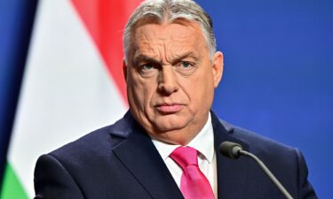 Hungary's Prime Minister Viktor Orban and former President Donald Trump are seen at the White House in 2019.