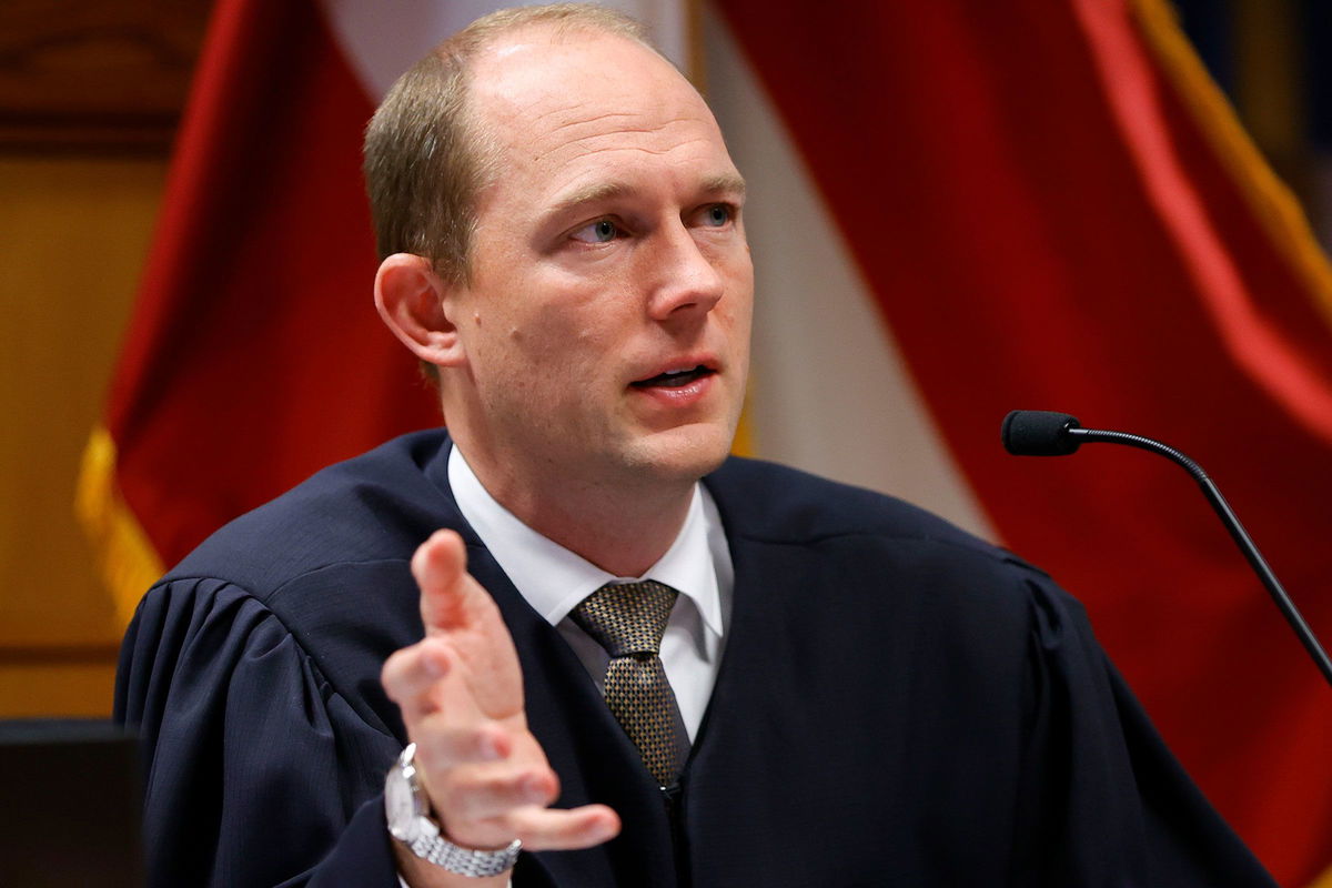 <i>Alex Slitz/Pool/Getty Images via CNN Newsource</i><br/>Fulton County Judge Scott McAfee will decide this week whether or not to disqualify Fulton County District Attorney Fani Willis.