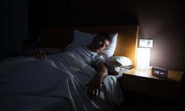 A person's emotional reaction when waking up at night can affect sleep quality