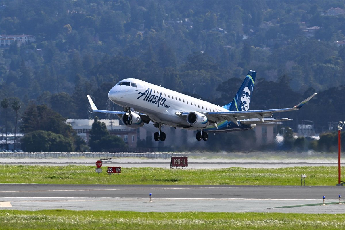 <i>Tayfun Coskun/Anadolu/Getty Images via CNN Newsource</i><br/>An Alaska Airlines passenger tried to access the cockpit during a flight on March 3