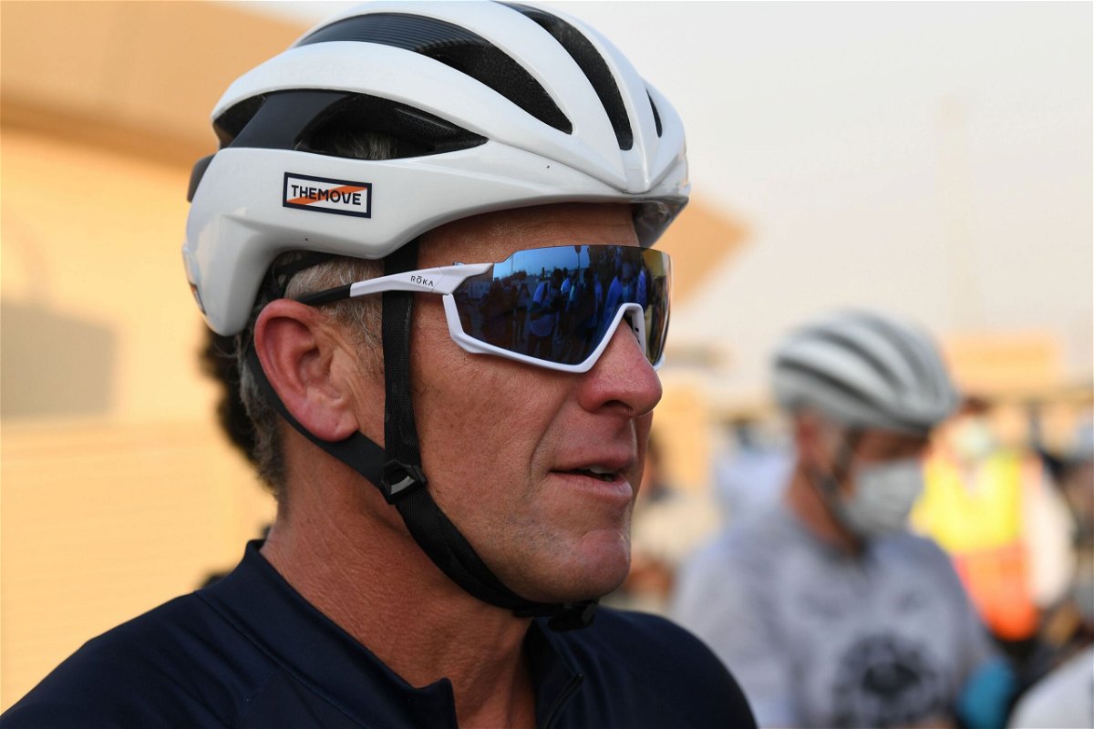 <i>Karim Sahib/AFP/Getty Images via CNN Newsource</i><br/>Lance Armstrong was stripped of his record seven Tour de France titles.
