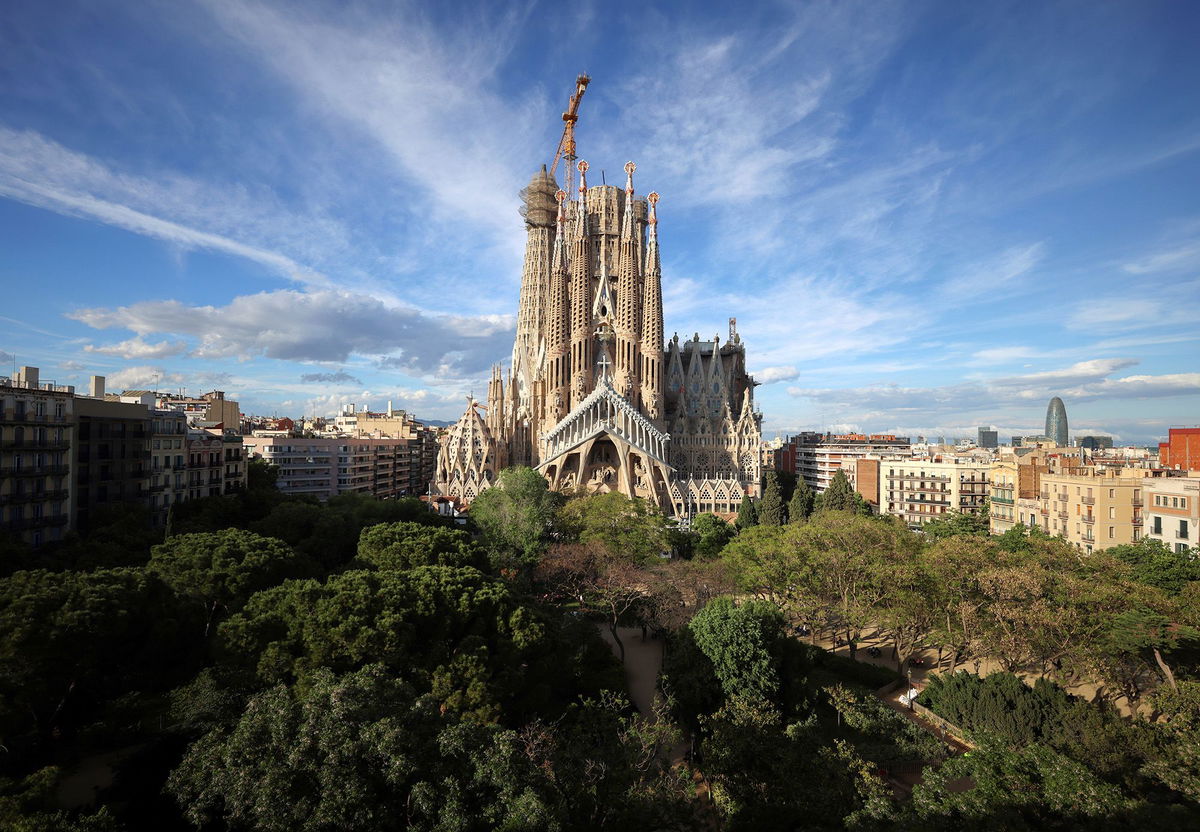 <i>Nacho Doce/Reuters via CNN Newsource</i><br/>The Sagrada Familia sits in the center of Barcelona.