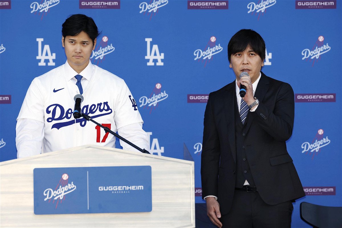 <i>Kyodo News/Getty Images via CNN Newsource</i><br/>The longtime interpreter for Los Angeles Dodgers superstar Shohei Ohtani has been fired after being accused of “massive theft” that Ohtani’s attorneys allege is tied to gambling