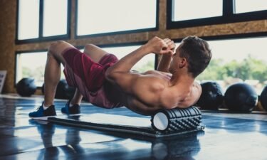 Foam rolling can be part of any workout routine.