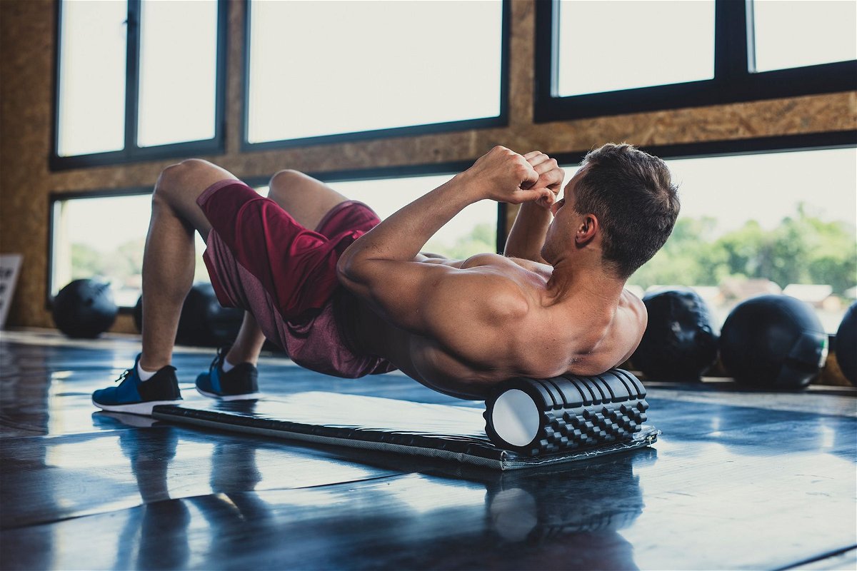 <i>FreshSplash/E+/Getty Images via CNN Newsource</i><br/>Foam rolling can be part of any workout routine.