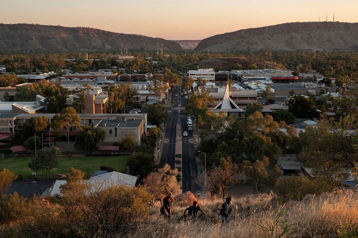 <i>Jaimi Joy/Reuters via CNN Newsource</i><br/>Alice Springs has imposed a nightly curfew on children under 18 for two weeks.