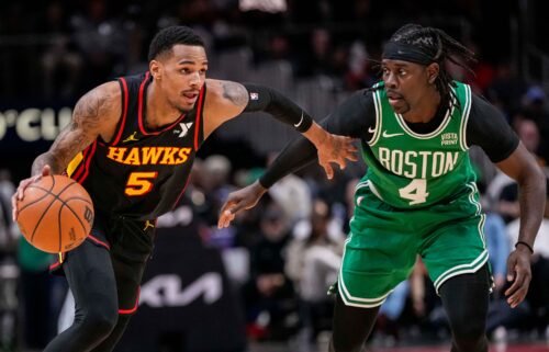 Atlanta Hawks beat NBA-leading Boston Celtics for the second time in four days after last-second OT game-winner