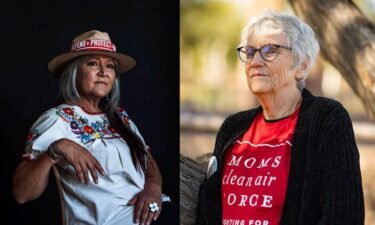 These are the climate grannies. They'll do whatever it takes to protect their grandchildren.