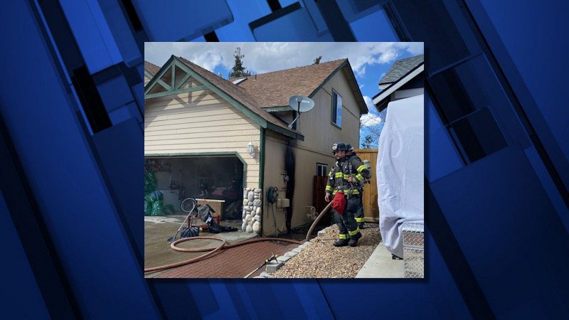 Firefighters quickly stopped spread of NE Bend house fire, which officials say was sparked by weed-burning with propane torch