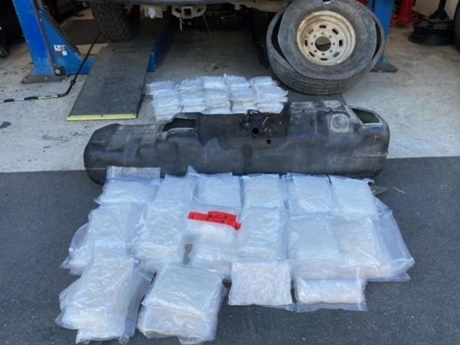 <i>KCAL via CNN Newsource</i><br/>The Drug Enforcement Administration announced the seizure of 10 million lethal doses of fentanyl from a Sinaloa Cartel cell.