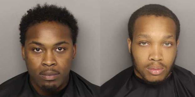 <i>Greenville County Detention Center/WYFF via CNN Newsource</i><br/>Douglas Daguan Mcgreer-Norris and Izaiah Armand Puckett face charges for shooting another man after meeting him on a dating app
