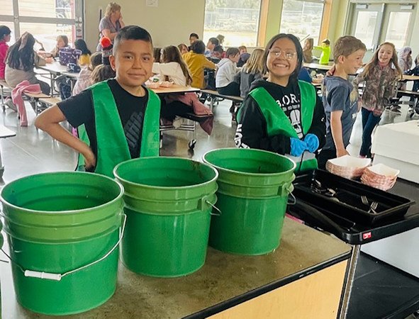 Food waste reduction program at Bend's Buckingham Elementary