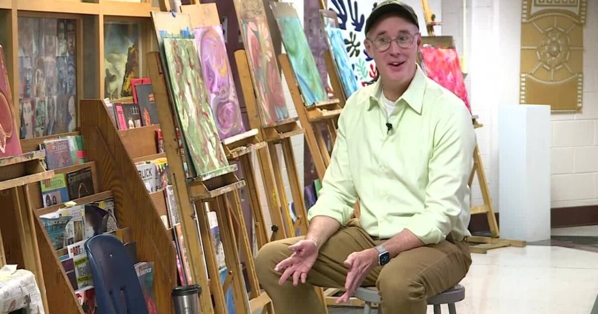 <i>WTVR via CNN Newsource</i><br/>Maggie Walker Governor's School art teacher Jeff Hall is the type of teacher who prides himself on connecting with his students and remaining in contact after graduation.