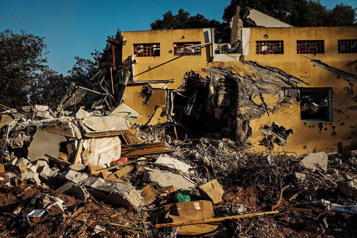 <i>Marcus Yam/Los Angeles Times/Getty Images/FILE via CNN Newsource</i><br/>The aftermath of an unprecedented Hamas assault on communities near Gaza