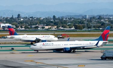 Delta Air Lines reported record first quarter revenue and said it expects record revenue again in the second quarter.
