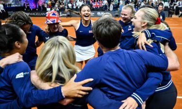 It is the first time Great Britain has qualified for the Billie Jean King Cup finals