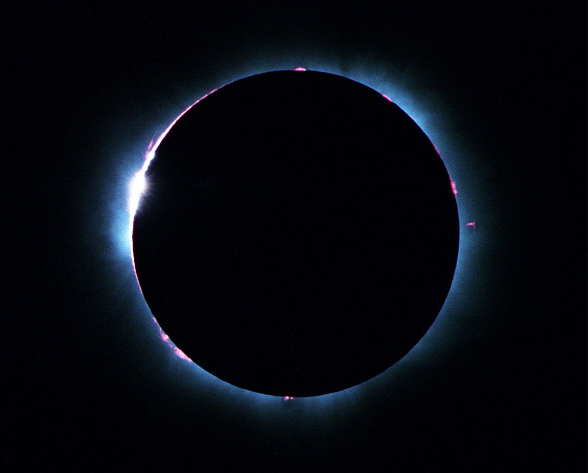 <i>Igor do Vale/Sipa/AP via CNN Newsource</i><br/>A partial solar eclipse is seen between clouds from Socorro in Sao Paulo