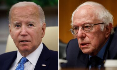 President Joe Biden teamed up Wednesday with Sen. Bernie Sanders to lower the cost of prescription drugs