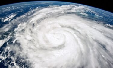 Hurricane Ian moves through the Caribbean Sea on September 26