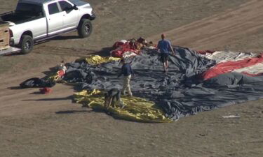 The pilot of a hot air balloon that crashed in Arizona in January