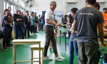 When former US president Barack Obama wore Stan Smiths at an event in Kuala Lumpur in 2019