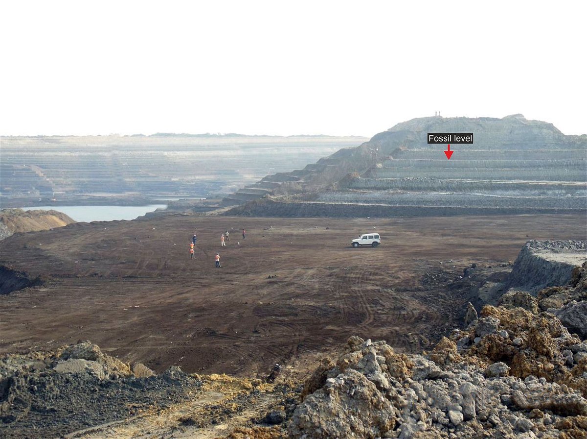 <i>S. Bajpai/D. Datta/P. Verma via CNN Newsource</i><br/>A panoramic view of Panandhro Lignite Mine