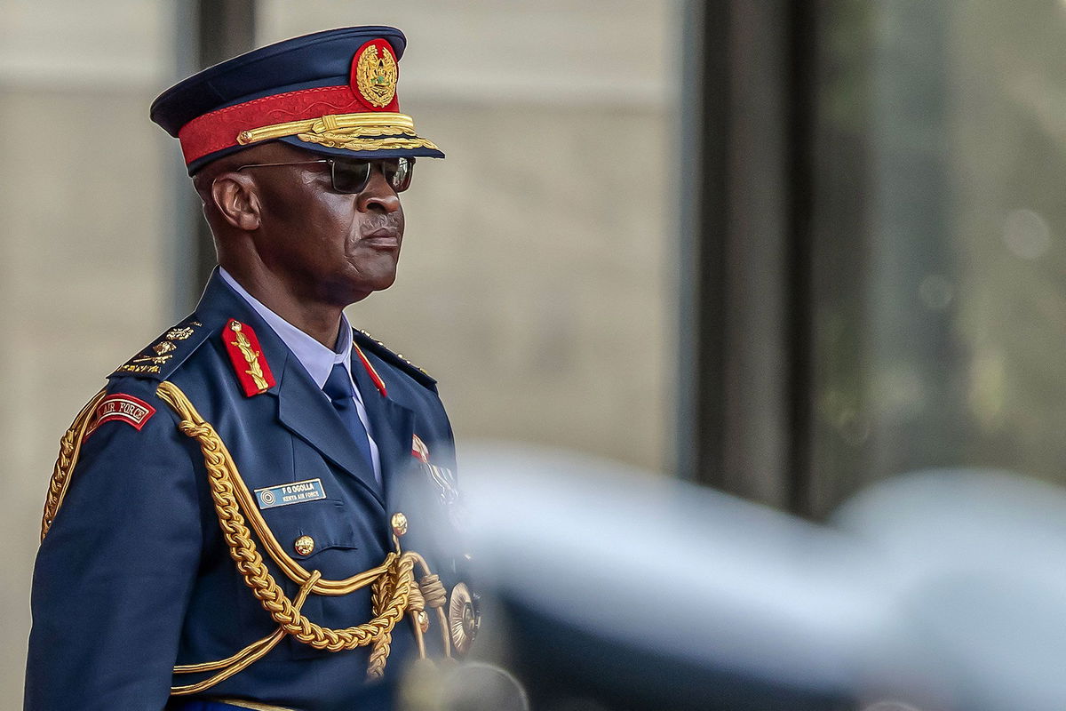 <i>Luis Tato/AFP/Getty Images via CNN Newsource</i><br/>Kenya’s military chief