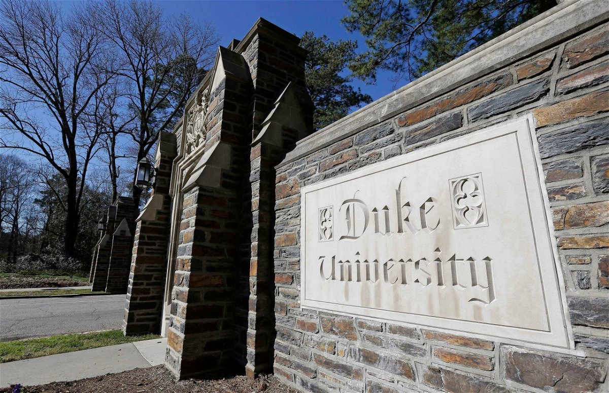 <i>Gerry Broome/AP via CNN Newsource</i><br/>Duke University has ended a full ride scholarship program for Black students.